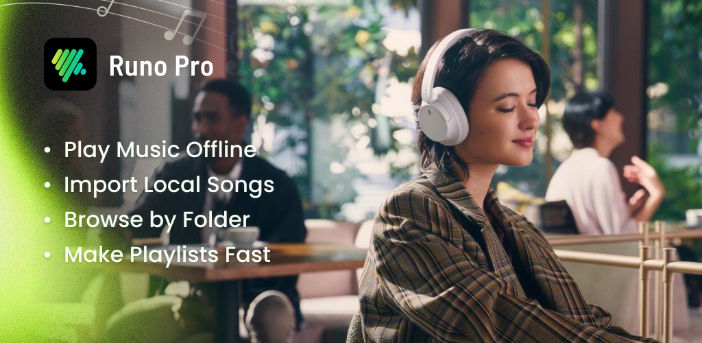 Runo Pro offline music banner